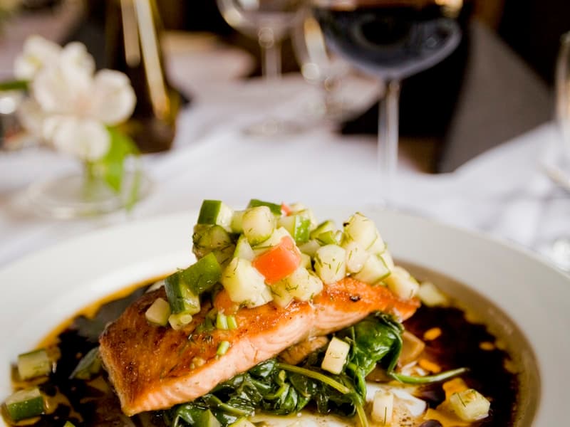 Mediterranean Grilled Salmon with Herbs